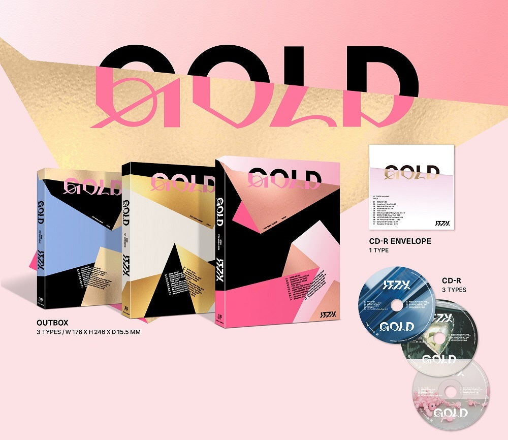 若者の大愛商品 ITZY MARKET KPOP – Gift Album+Pre-Order Gold - K-POP・アジア