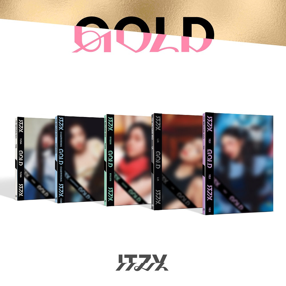 ITZY - Gold Digipack version CD+Pre-Order Gift+Extra Photocards