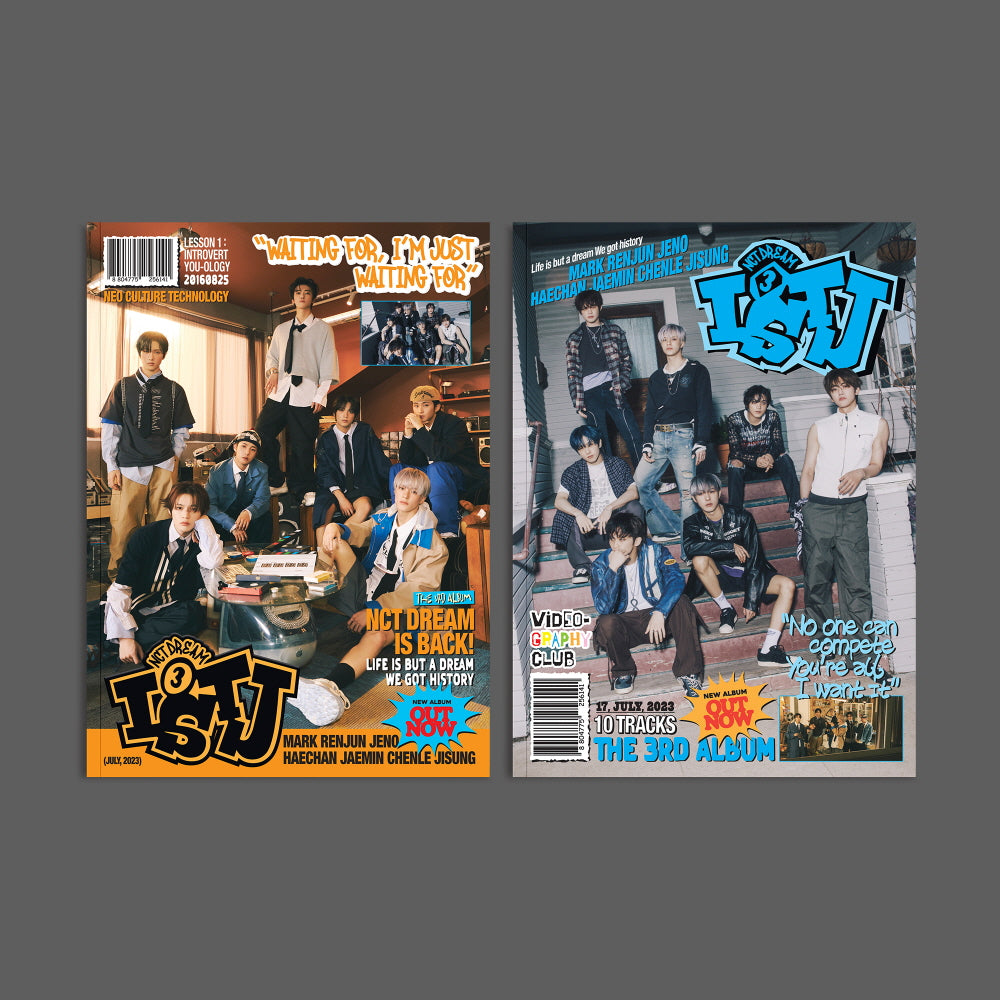 NCT DREAM - ISTJ [Photobook Ver.] Album+Folded Poster – KPOP MARKET [Hanteo  & Gaon Chart Family Store]