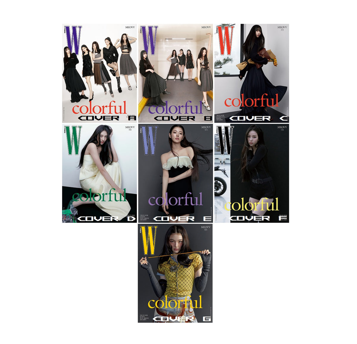 W Magazine Korea Vol.4 April 2025 Meovv – KPOP MARKET