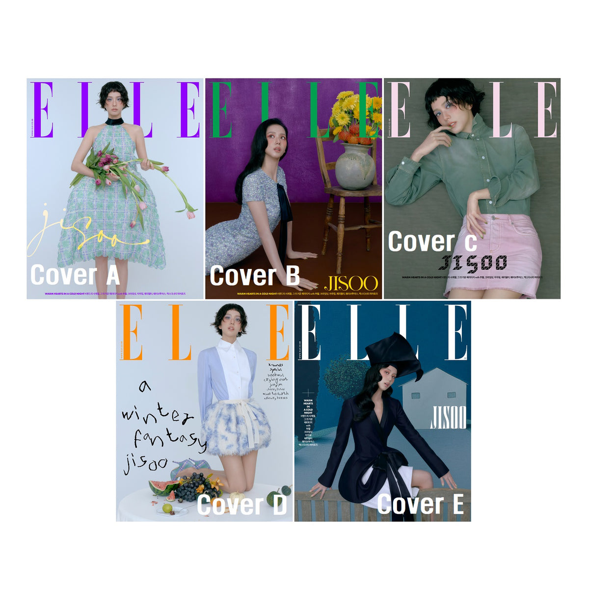 Elle Magazine Korea December 2025 JISOO BLACK-PINK – KPOP MARKET