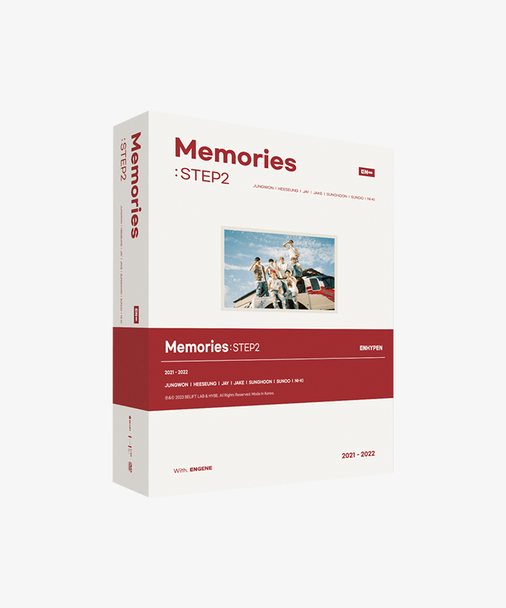 ENHYPEN - Memories : STEP 2 DVD – KPOP MARKET [Hanteo & Gaon Chart Family  Store]