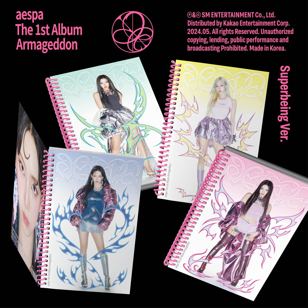 W*B様 aespa armageddon smtown & store aespa - Armageddon [Superbeing Ver.] Album – KPOP MARKET