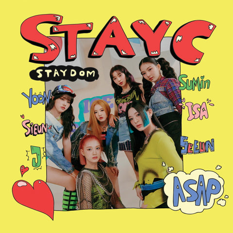 STAYC - 2nd Single Album Staydom CD