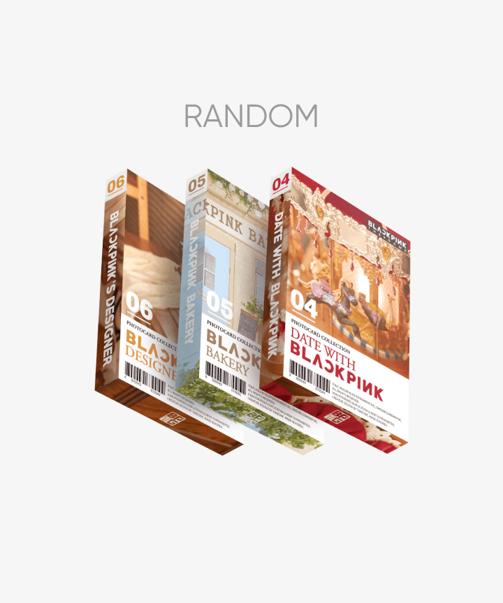 BLACKPINK - THE GAME PHOTOCARD COLLECTION No.4~6 (RANDOM) – KPOP