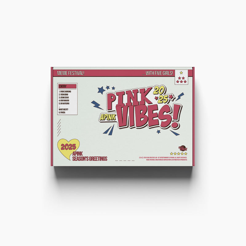 APINK 2025 Season's Greetings Pink Vibes – KPOP MARKET
