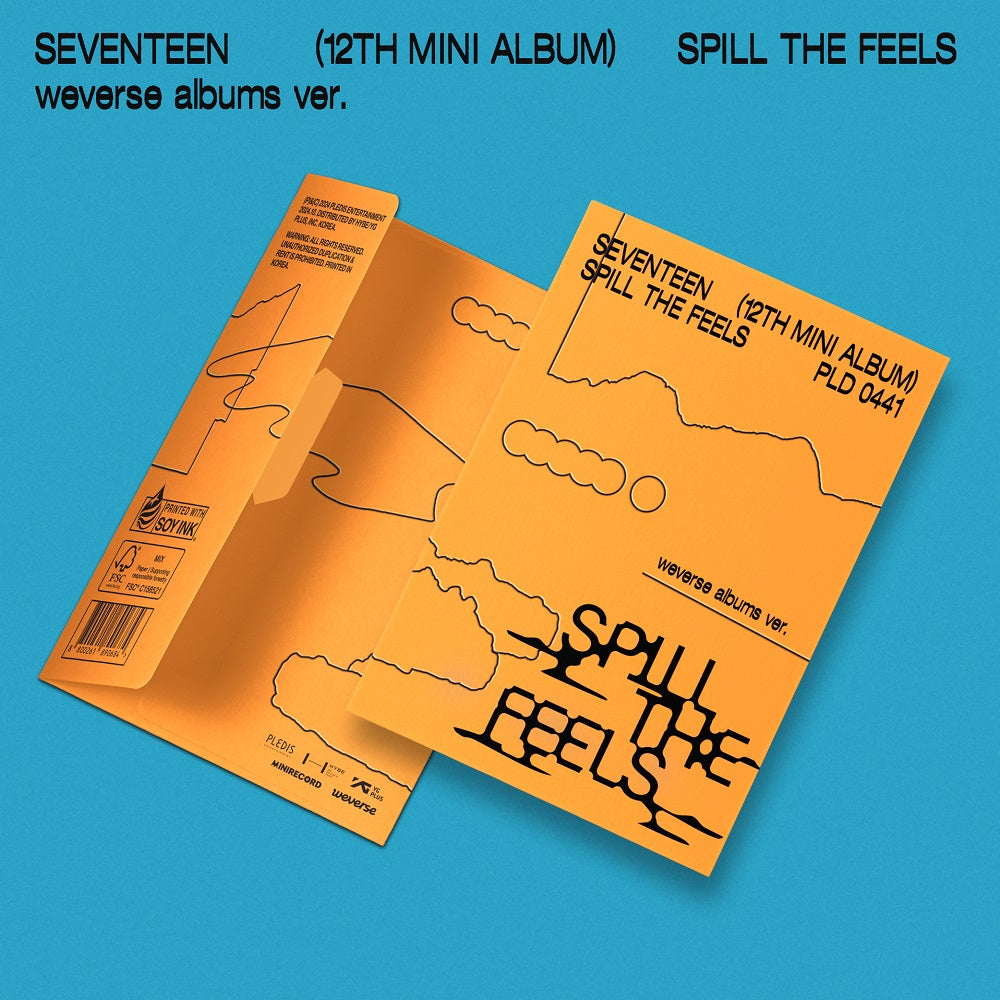 SEVENTEEN - SPILL THE FEELS [Weverse Albums ver.] 12th Mini Album