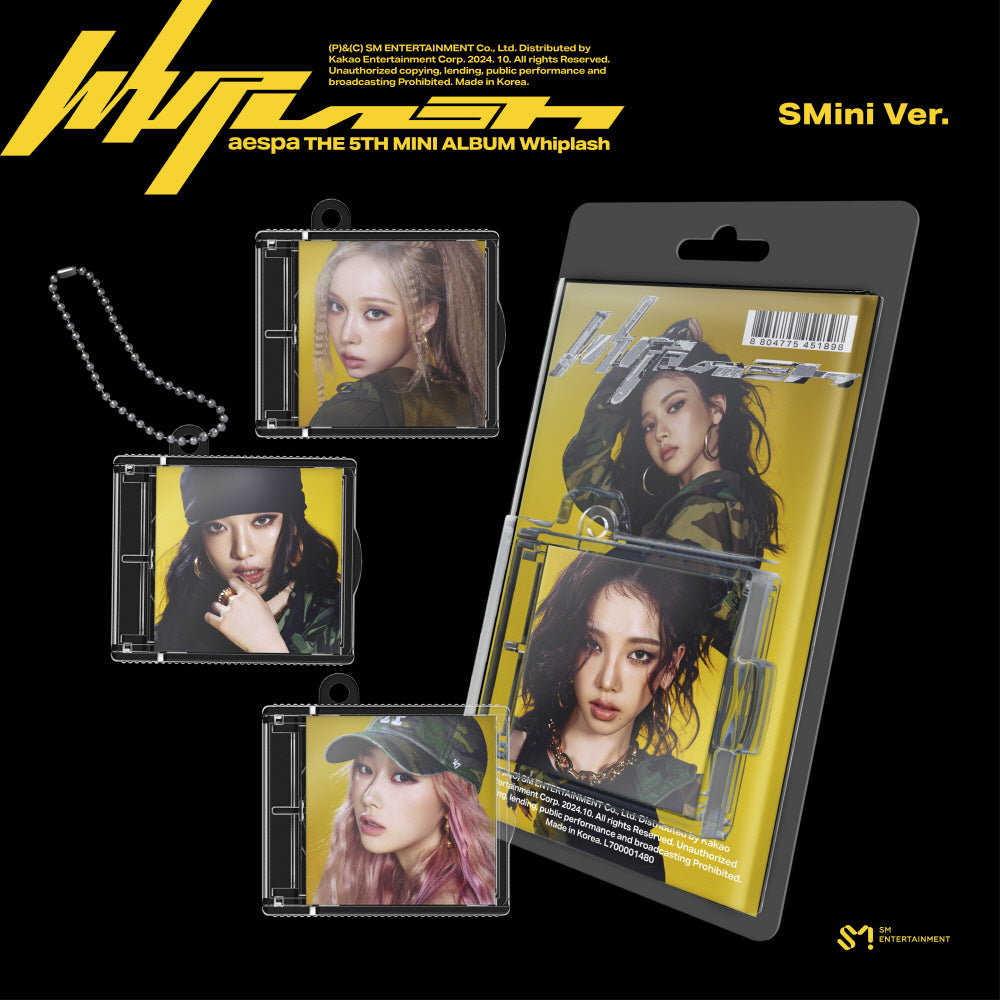 aespa whiplash popup 7万ウォン購入特典　カリナ B Aespa KARINA WEEK Whiplash mood POP UP 70K Won Benefits