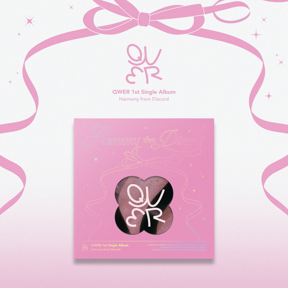 QWER - 1st Single Album Harmony from Discord CD Album – KPOP MARKET