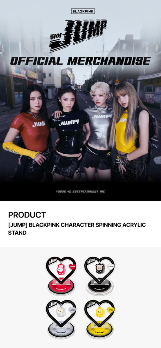 BLACKPINK JUMP グッズ weverse MDトレカ 4枚セート BLACKPINK JUMP グッズ weverse MDトレカ 4枚セート PRE-ORDER