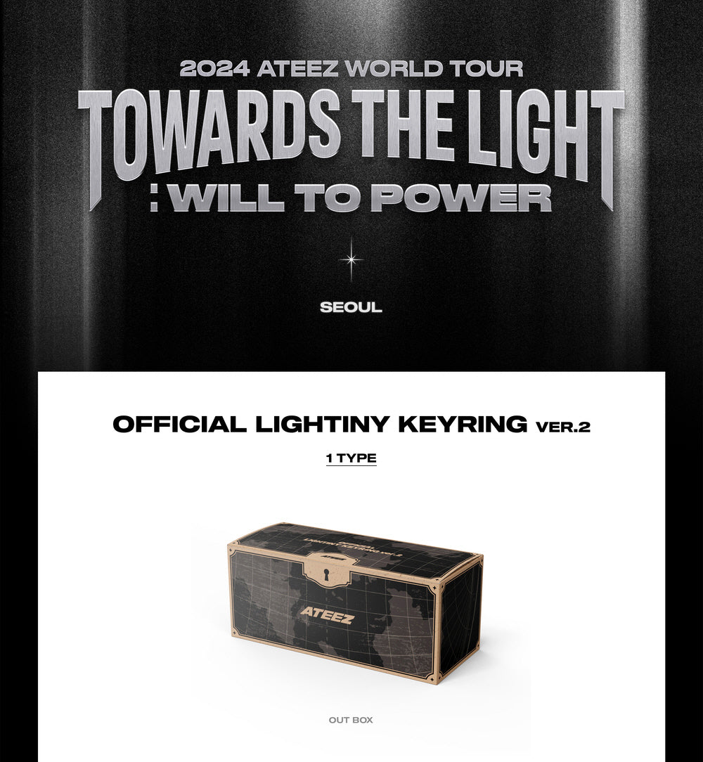 Keyring] ATEEZ - OFFICIAL LIGHTINY KEYRING ver.2 – KPOP MARKET [Hanteo u0026  Gaon Chart Family Store]