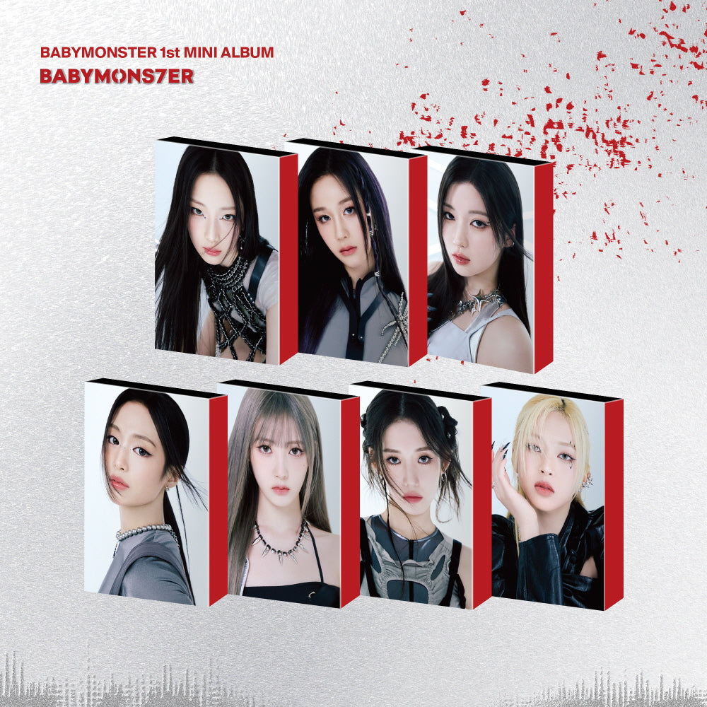 BABYMONSTER - 1st Mini Album BABYMONS7ER YG TAG ALBUM version BABYMONSTER - 1st Mini Album BABYMONS7ER YG TAG ALBUM version