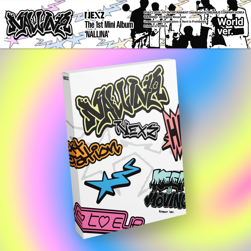 NEXZ - 1st Mini Album Nallina World version Limited Edition CD+Pre