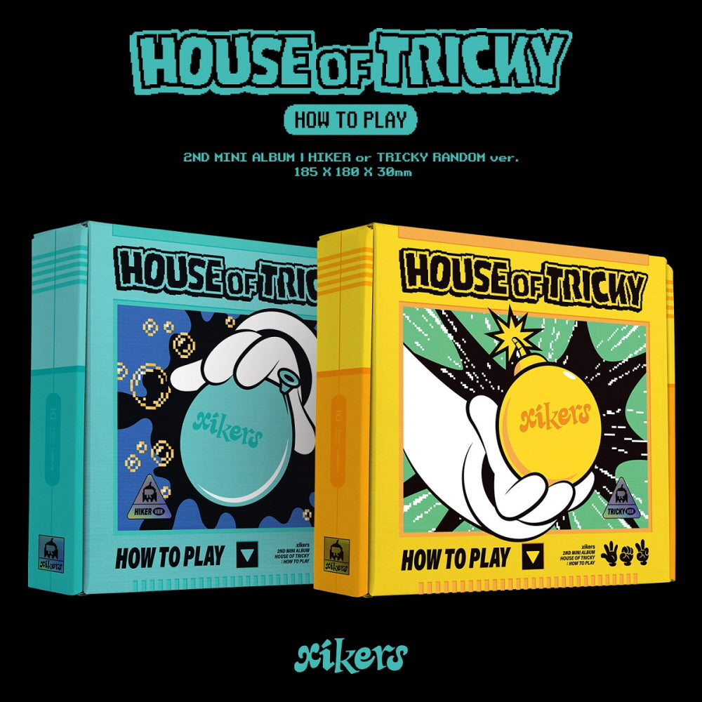 xikers - 2nd Mini Album HOUSE OF TRICKY : HOW TO PLAY CD – KPOP MARKET