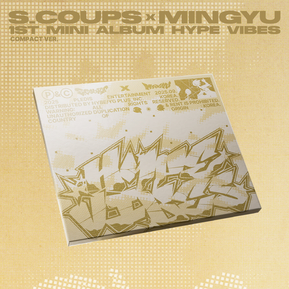 S.COUPS X MINGYU - 1st Mini Album HYPE VIBES [COMPACT Ver.] – KPOP