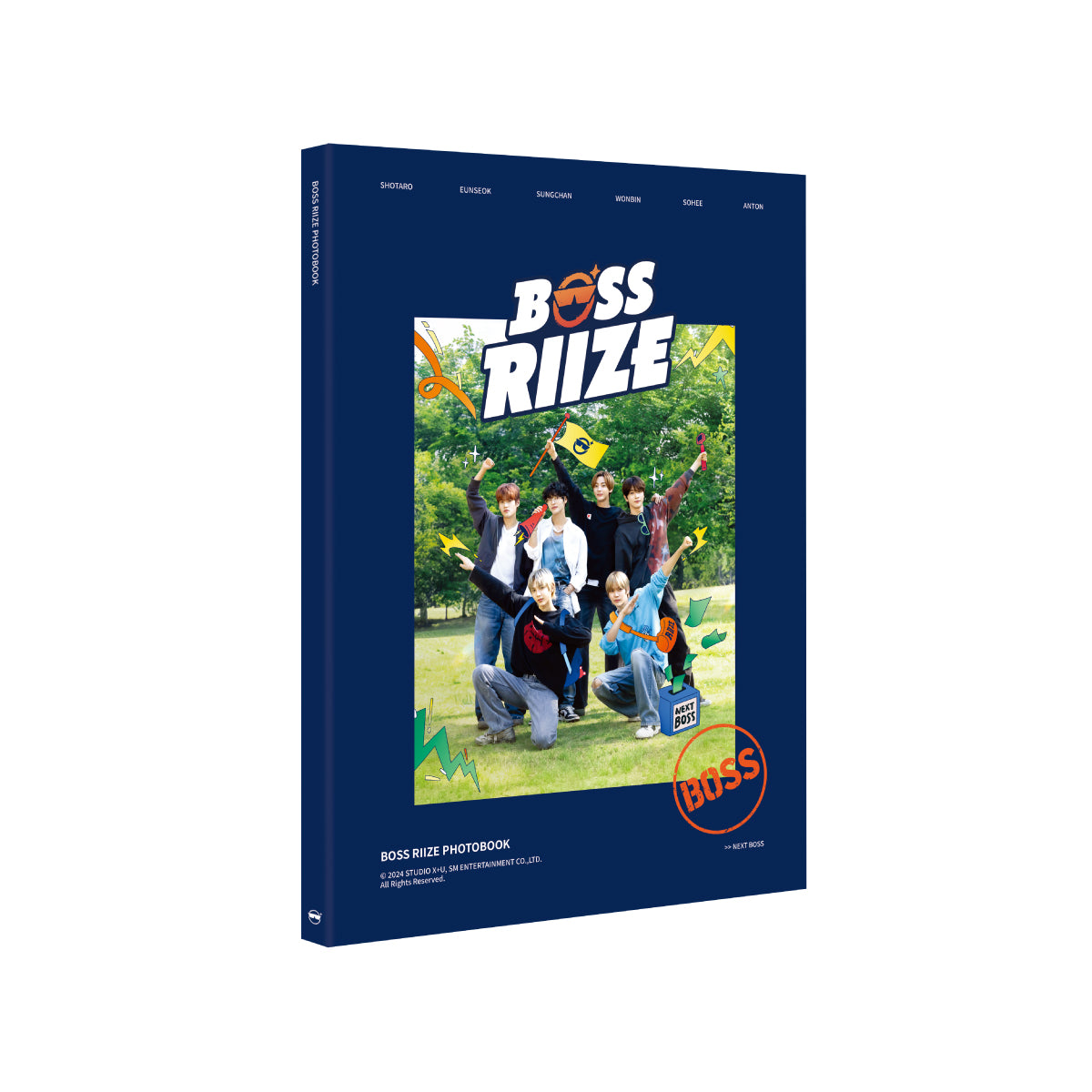RIIZE - BOSS RIIZE POP-UP EXHIBITION PHOTOBOOK – KPOP MARKET