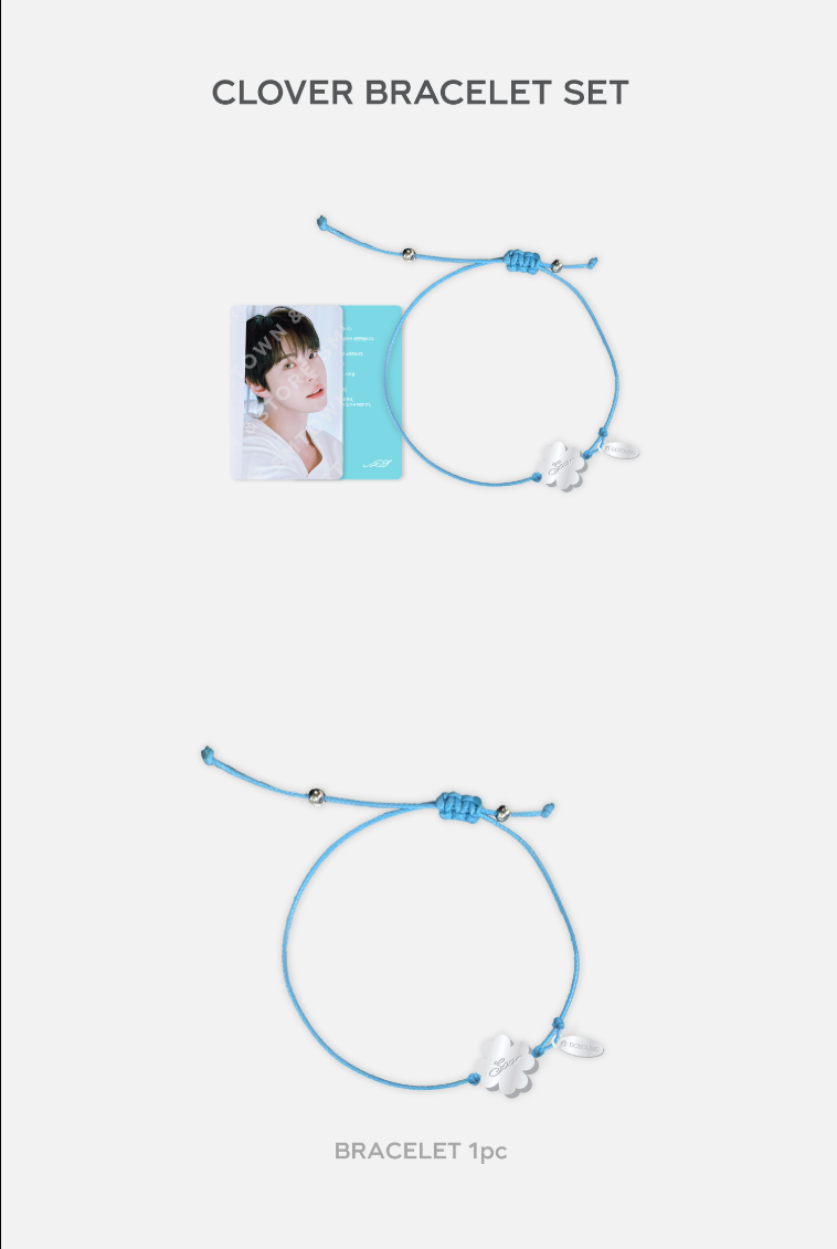 NCT DOYOUNG Soar MD クローバー ブレスレット PRE-ORDER] DOYOUNG 2nd Album SOAR Official MD - CLOVER
