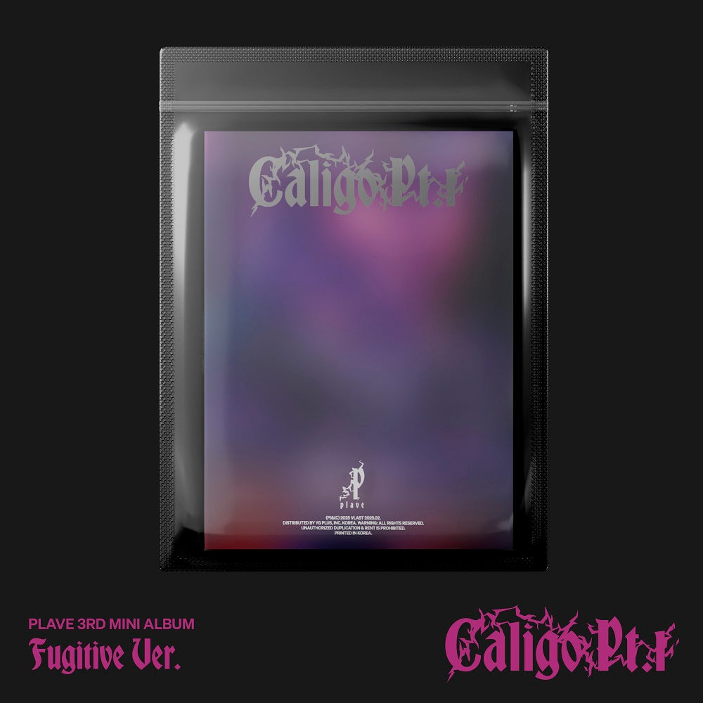 Plave - 3rd Mini Album Caligo Pt.1 Fugitive version CD+Pre