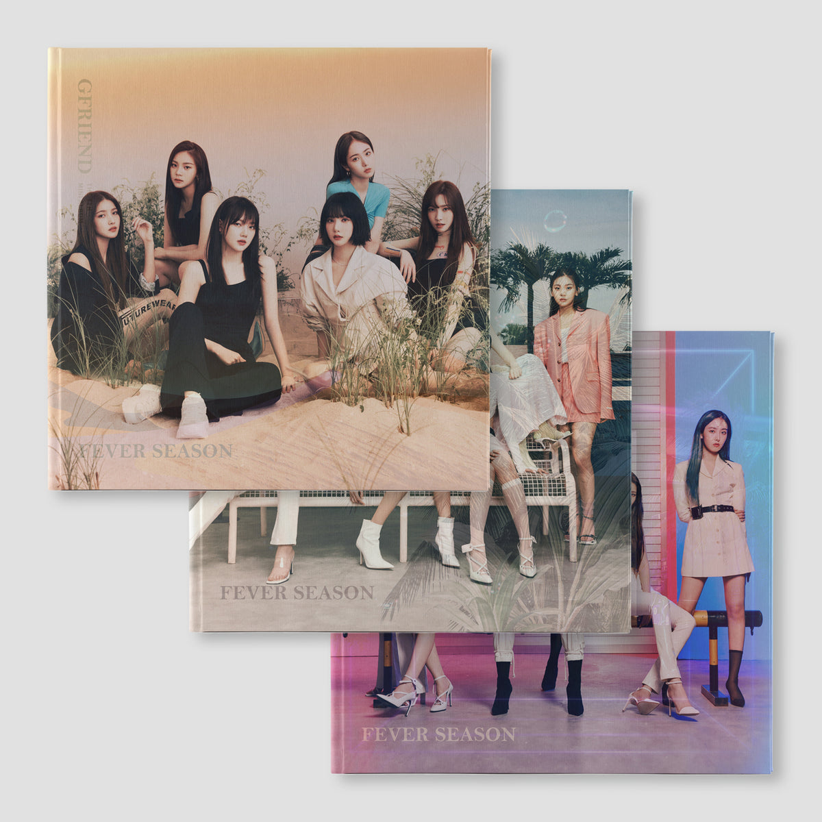 柔らかい 7th - GFRIEND Reissue] Mini MARKET KPOP – CD Season Fever Album アイドルグッズ