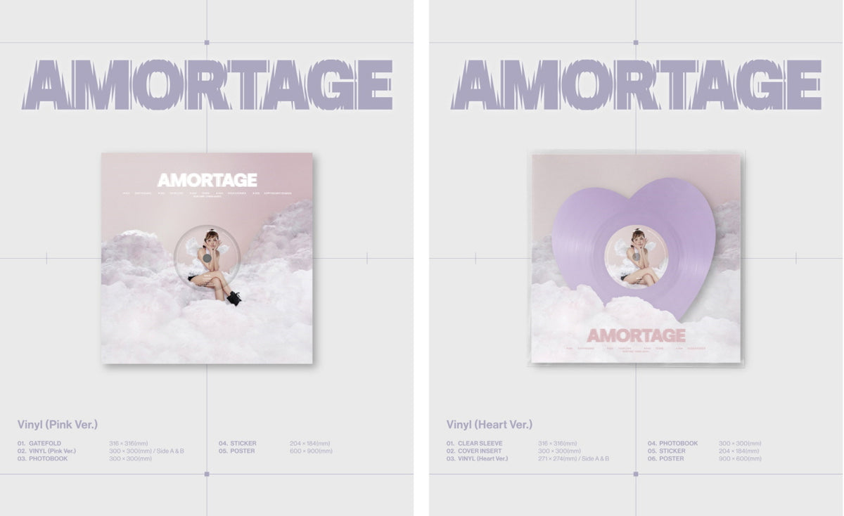JISOO - Mini Album AMORTAGE [Vinyl LP] – KPOP MARKET