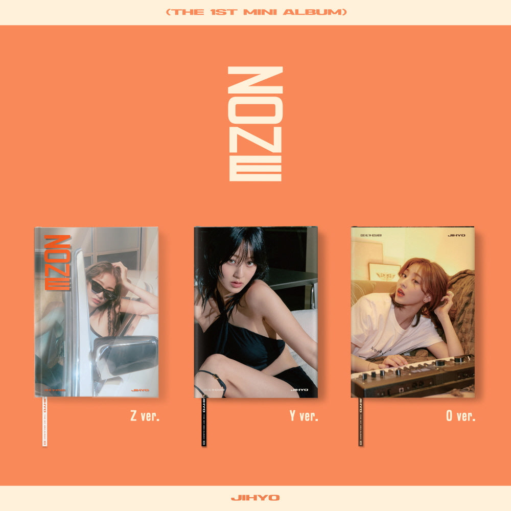 JIHYO TWICE - ZONE (1st Mini Album) CD+Pre-Order Benefit+Folded