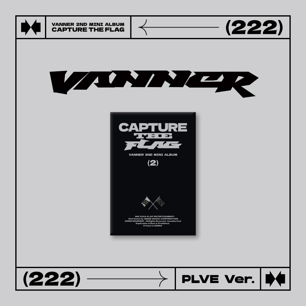 VANNER - CAPTURE THE FLAG [PLVE ver.] Album – KPOP MARKET, image size:1000x1000