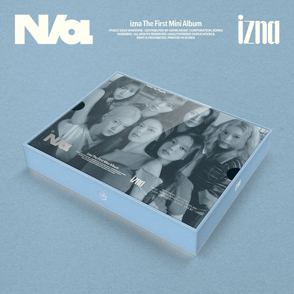 izna - 1st Mini Album N/a Naya (2025 Calendar) version CD – KPOP