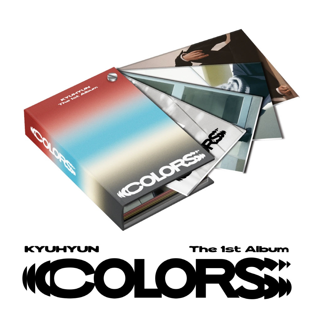 アイドル KYUHYUN COLORS The 1st Album. KYUHYUN - COLORS [Color Swatch Book ver.] 1st Album – KPOP MARKET