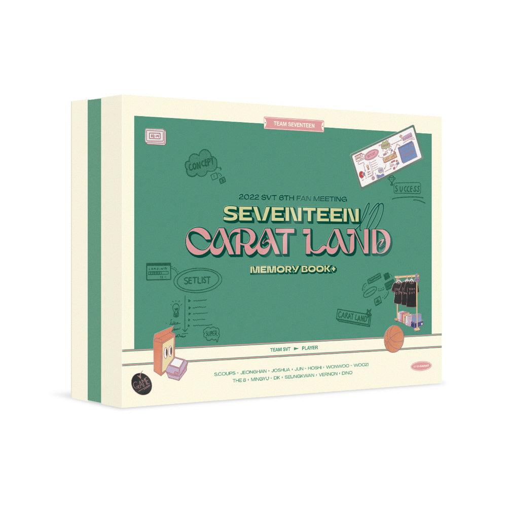K-POP・アジア SEVENTEEN 2021 MEMORY BOOK + CARAT LAND K-POP・アジア SEVENTEEN CARAT LAND 2021 MEMORY BOOK + 2021