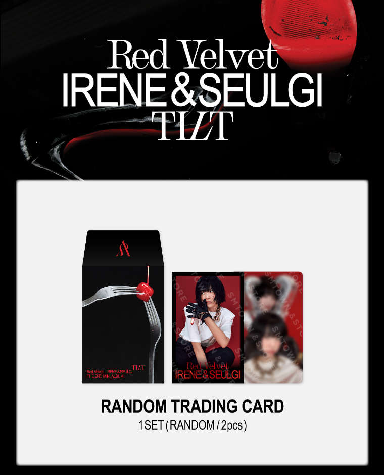 PRE-ORDER] IRENE & SEULGI TILT Official MD - RANDOM TRADING CARD