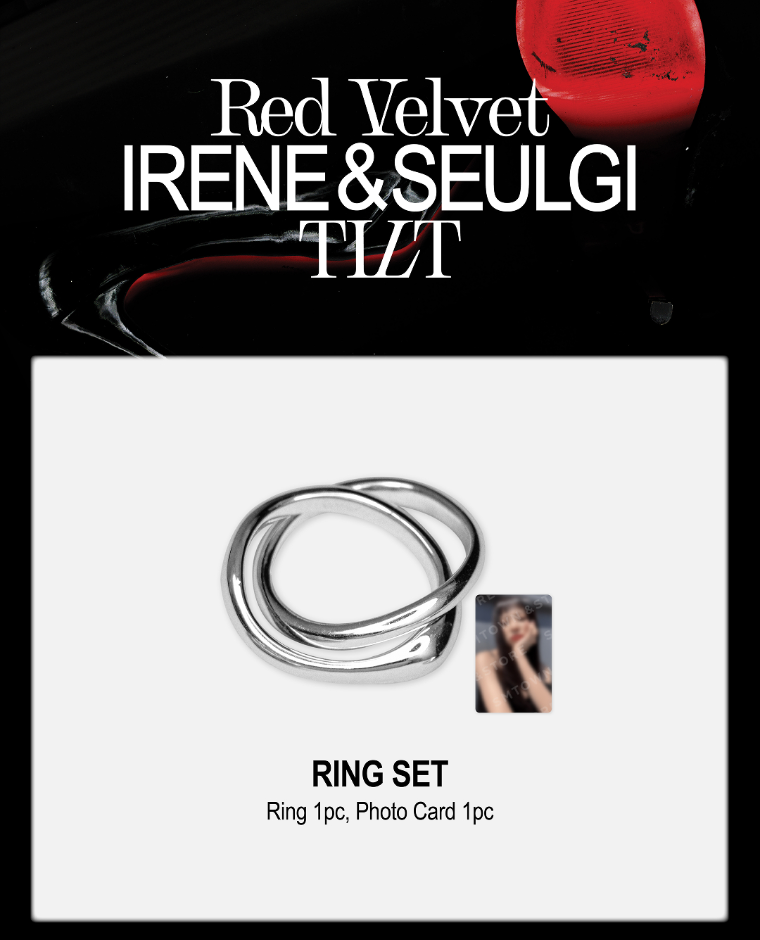 PRE-ORDER] IRENE & SEULGI TILT Official MD - RING SET – KPOP MARKET