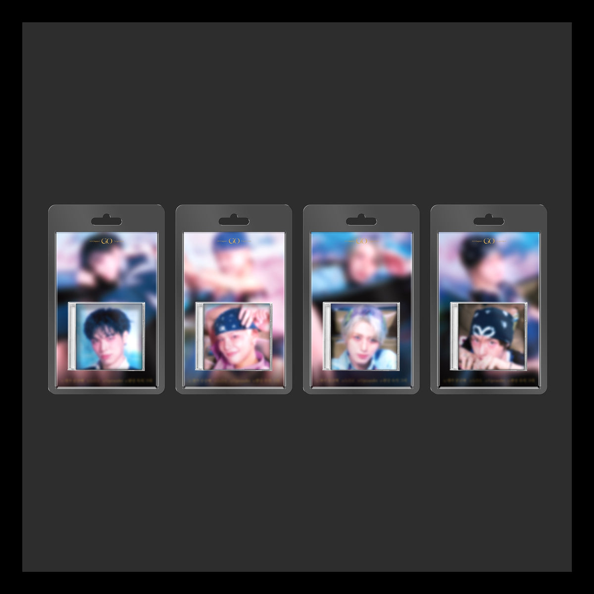 Cix - 8th Mini Album Go Chapter 1 : Go Together Keyring Random