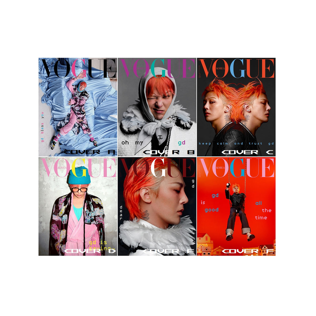 Vogue Korean Magazine February 2025 G-Dradon – KPOP MARKET