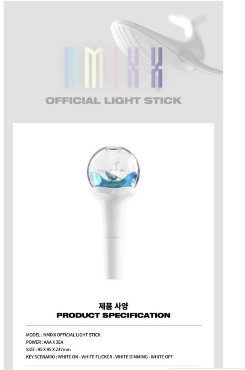 NMIXX - OFFICIAL LIGHT STICK BLUETOOTH NSWER FANLIGHT – KPOP MARKET