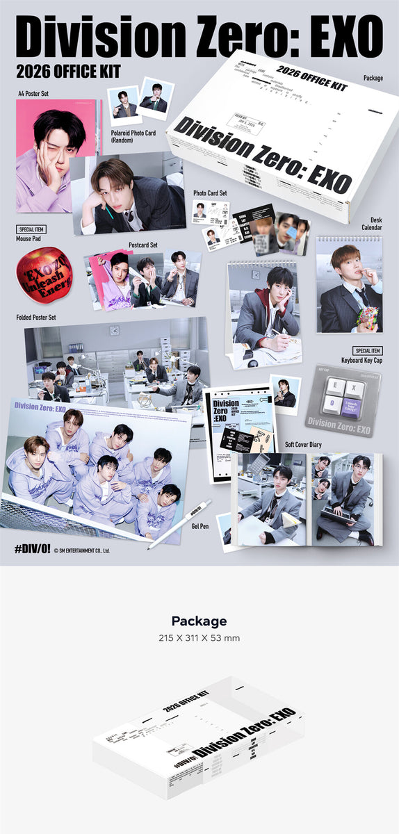 EXO 2026 SEASON'S GREETINGS OFFICE KIT – KPOP MARKET