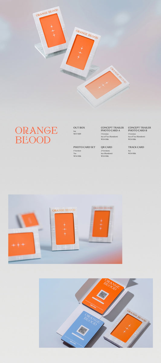 ORANGE BLOOD weverse ホログラム ジョンウォン Enhypen ORANGE BLOOD Japan POB photo card weverse Japan