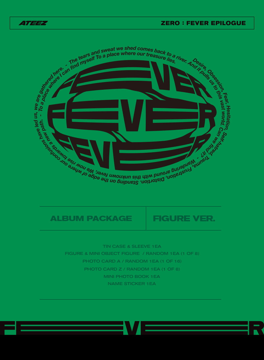 Ateez - Zero : Fever Epilogue Diary - Figure version – KPOP