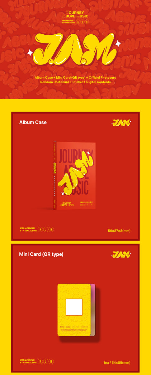 KIM JAE HWAN - J.A.M (Journey Above Music) (Platform ver