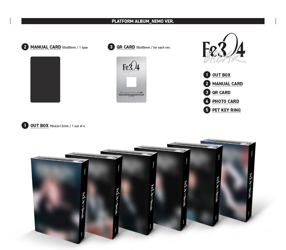 NMIXX Fe3O4 BREAK Limited ver. へウォン - メルカリ