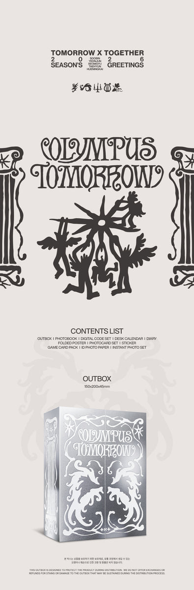 TXT TOMORROW X TOGETHER 2026 SEASON'S GREETINGS – KPOP MARKET