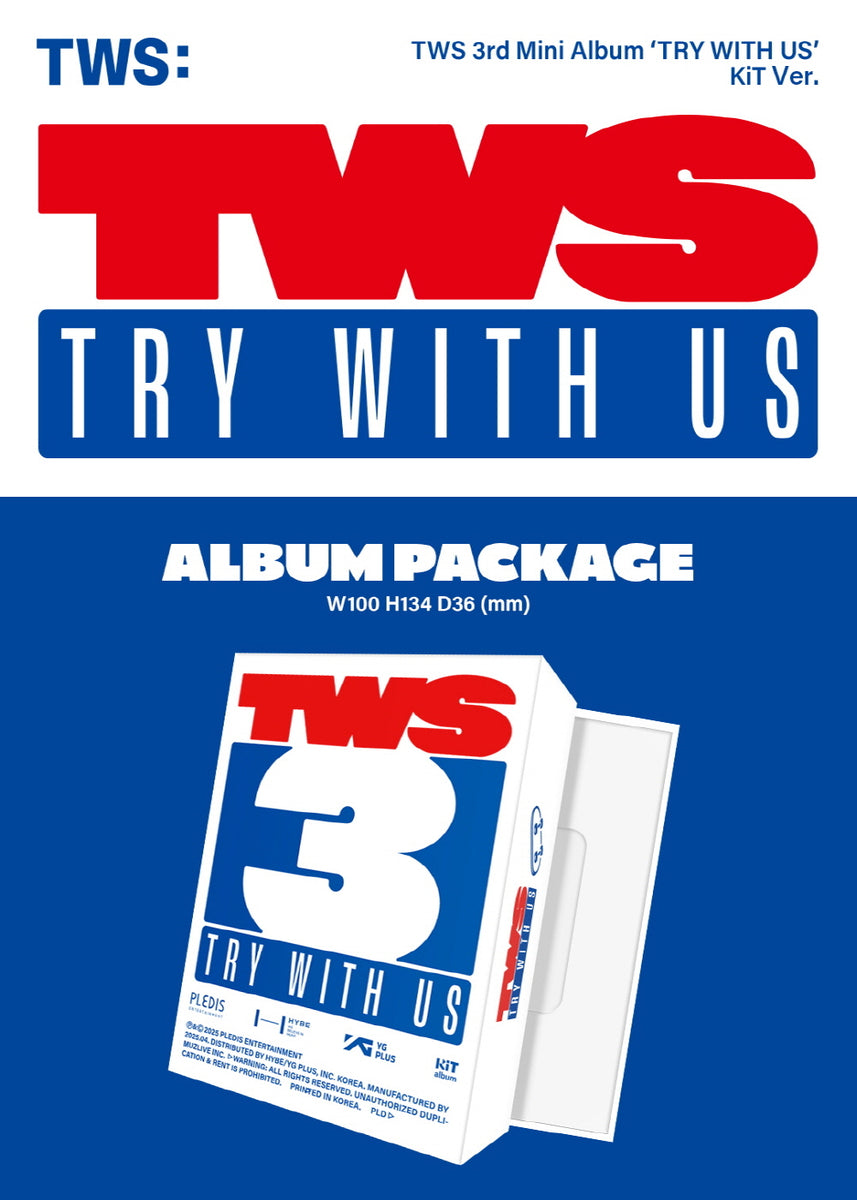 【TRY WITH US 本国ショーケース】TWS コンプ3点セット TWS - 3rd Mini Album 