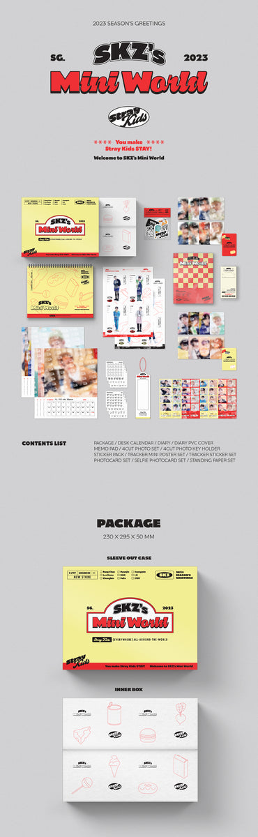 STRAY KIDS - 2023 SEASON'S GREETINGS [SKZ's Mini World] – KPOP MARKET