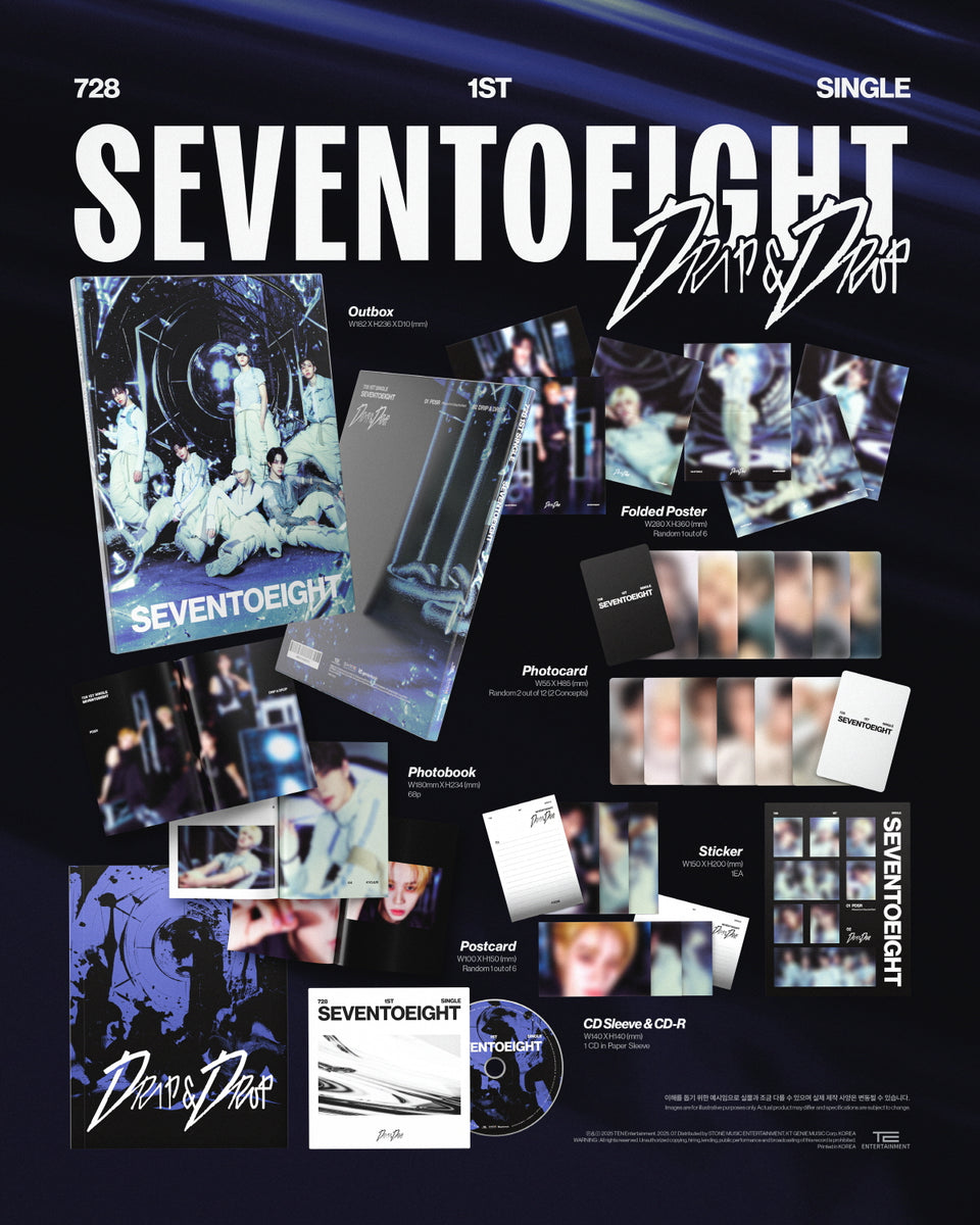 SEVENTOEIGHT - 1st Single Album SEVENTOEIGHT – KPOP MARKET