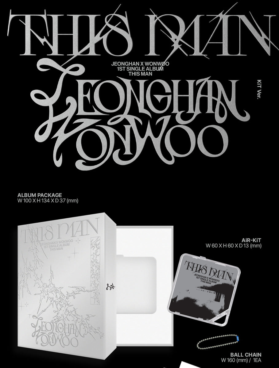 JEONGHAN X WONWOO - 1st Single Album THIS MAN [KiT Ver.] – KPOP MARKET