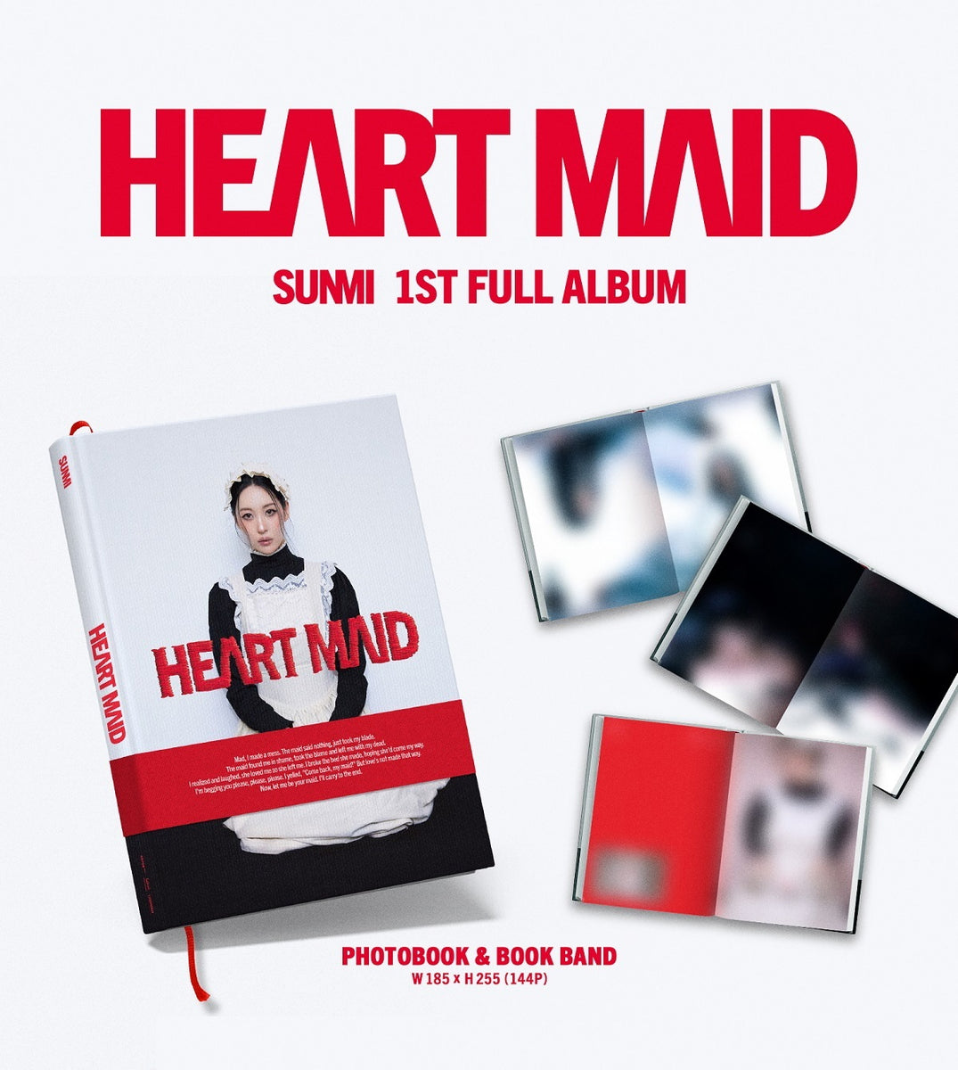 Sunmi - 1st Full Album Heart Maid CD – KPOP MARKET