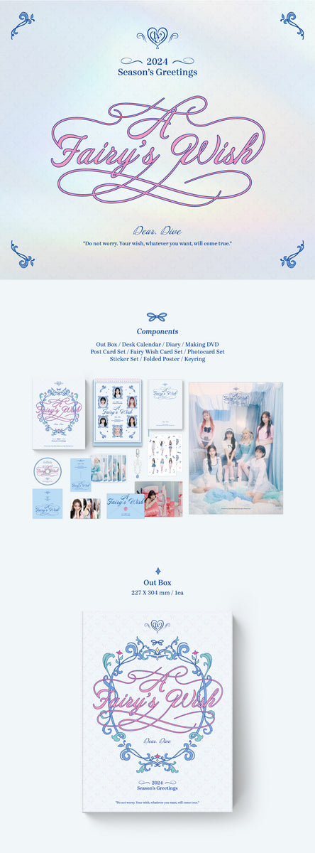 IVE - 2024 SEASON'S GREETINGS [A Fairy's Wish] – KPOP MARKET