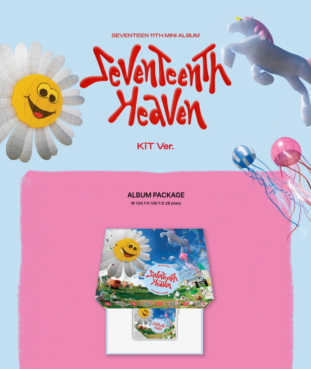 SEVENTEEN - 11th Mini Album SEVENTEENTH HEAVEN [KIT ver] – KPOP MARKET  [Hanteo & Gaon Chart Family Store]