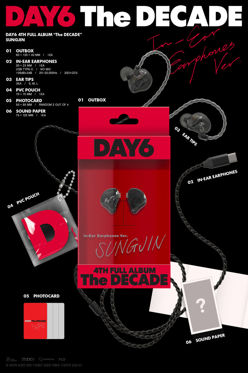 Day6 - Vol.4 The Decade Earphone version – KPOP MARKET