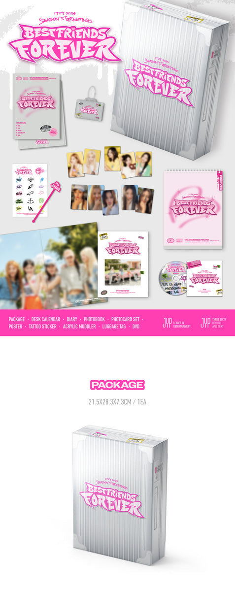 ITZY 2024 SEASON'S GREETINGS [2024 Best Friends Forever] – KPOP MARKET