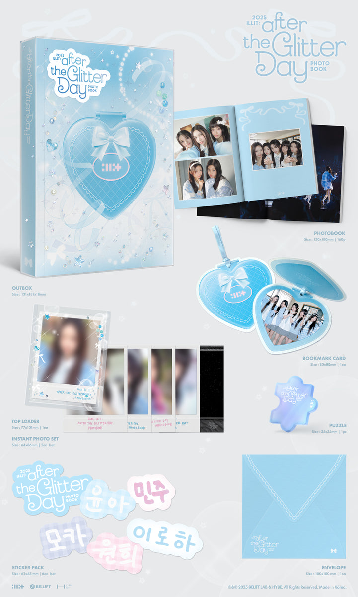 2025 Illit : After the Glitter Day Photobook – KPOP MARKET